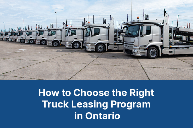Truck Leasing Program